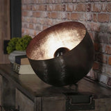 Lampada da tavolo Basel DH Interior Nero LxLxH 39x39x35 Nichel Foto atmosferica vista frontale diagonale