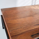 Mobili TV Emma Dimehouse Marrone LxPxH 148x82x52 Legno di mango Foto di dettaglio della foglia