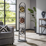 Lampada da terra Ada DH Interior Silver LxLxH 167x44x44 Silver Foto ambientale vista diagonale frontale