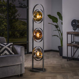 Lampada da terra Ada DH Interior Silver LxLxH 167x44x44 Silver Foto ambientale vista diagonale frontale