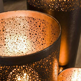 Lampada da terra Eleanor Black Nickel DH Interno Nero LxLxH 121x26x26 Nickel Atmosferico dettaglio foto