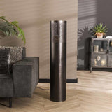 Lampada da terra Eleanor Black Nickel DH Interno Nero LxPxH 121x26x26 Nickel Foto ambientale vista frontale
