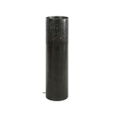 Lampada da terra Eleanor Black Nickel DH Interno Nero LxLxH 96x30x30 Nickel Bianco foto vista frontale