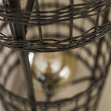 Lampada da terra Mori DH Interior Nero LxLxH 172x35x35 Nichel Atmosferica foto dettaglio