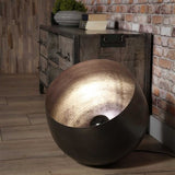 Lampada da tavolo Basel DH Interior Nero LxLxH 52x51x51 Nichel Foto atmosferica vista frontale diagonale