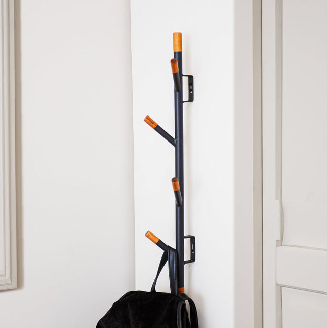 Appendiabiti Taf Dimehouse Nero, Marrone LxPxH 51x31x23 Metallo Foto atmosferica vista frontale diagonale