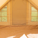 Tenda Quattro Persone Gonfiabile Beige 300x200x210 cm Dimehouse Beige LxPxH 75x48x38 Cotone Atmosfera foto diversa