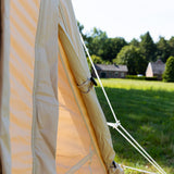 Tenda Quattro Persone Gonfiabile Beige 300x200x210 cm Dimehouse Beige LxPxH 75x48x38 Cotone Atmosfera foto diversa