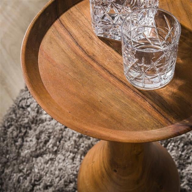 Tavolino Doja DH Interior Acacia LxLxH 39x37x11 Legno di acacia Atmosfera foto dettaglio