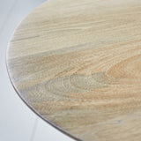 Tavolino Rory Rovere Dimehouse Rovere LxPxH 75x75x45 Legno di mango Campione di colore fotografico atmosferico