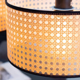 Lampada a sospensione Airen Dimehouse Oro LxPxH 70x34x25 Dettaglio foto Atmosfera in plastica