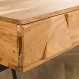 Toeletta Alisa DH Interior Acacia LxLxH 125x46x23 Legno di acacia Atmosferica foto dettaglio