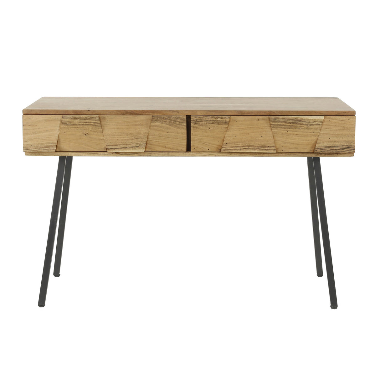Toeletta Alisa DH Interior Acacia LxLxH 125x46x23 Legno di acacia Bianco foto vista frontale