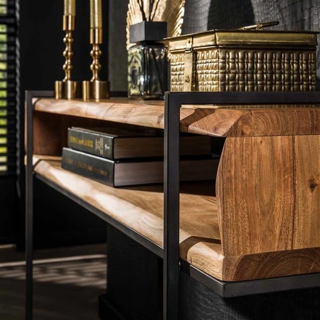 Toeletta Jojo DH Interior Acacia LxLxH 116x41x28 Legno di acacia Atmosferica foto dettaglio