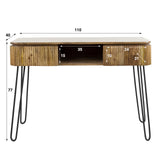 Toeletta Maria DH Interior Mango LxLxH 116x47x29 Legno di mango Indicazione della dimensione della foto in bianco