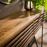 Toeletta Hans DH Interior Mango LxLxH 126x27x26 Legno di mango Dettaglio fotografico atmosferico