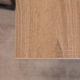 Piano del tavolo in rovere Lenzo Robson Dimehouse Marrone LxPxH 182x83x7 Melamina Campione colore foto Atmosfera