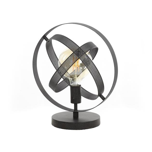 Lampada da tavolo Yari DH Interior Nero LxLxH 44x39x27 Metallo Bianco foto diagonale vista frontale
