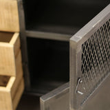 Credenza Bryce Dimehouse Marrone LxPxH 153x80x40 Legno di mango Dettaglio fotografico atmosferico