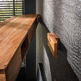 Mensola a muro Youri DH Interni Acacia Legno di acacia Foto atmosferica in situazione