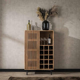 Cantinetta Monja DH Interior Acacia LxPxH 130x88x52 Legno di acacia Foto atmosferica vista frontale