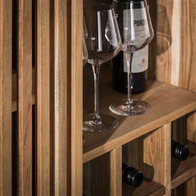 Cantinetta Monja DH Interior Acacia LxLxH 130x88x52 Legno di acacia Atmosferica foto dettaglio