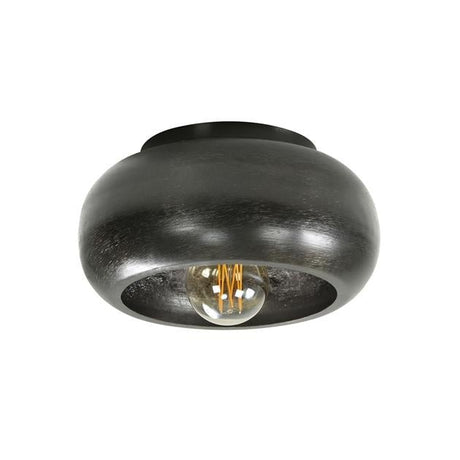 Lampada da soffitto Skyler DH Interior Nero LxLxH 34x34x18 Nichel Bianco foto vista frontale